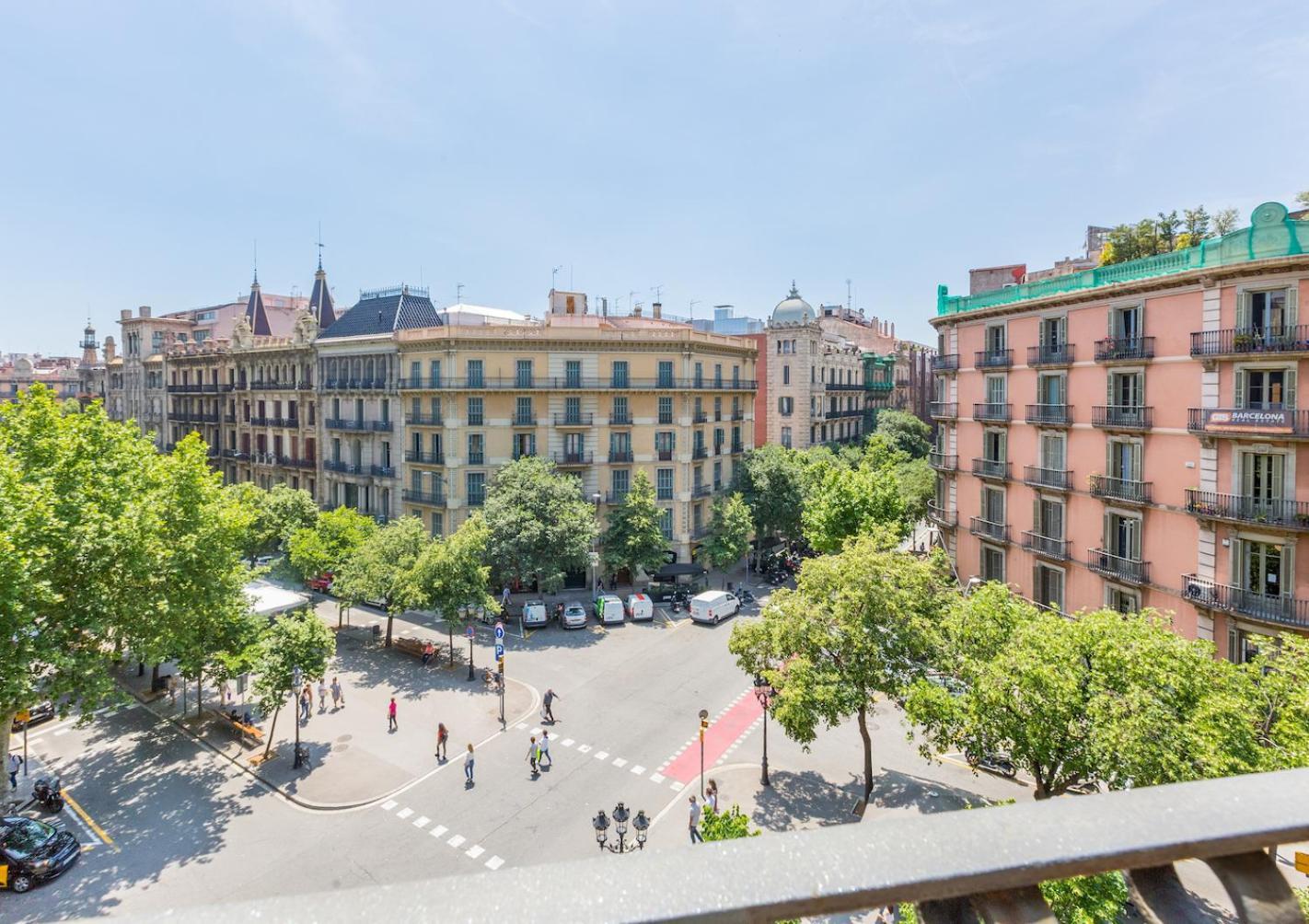 Central Suites Barcelona Exteriör bild